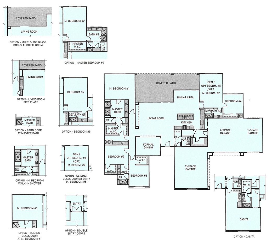 Floor Plan Plan 3930SCMonte Cristo Floor Plan (3930 sq ft